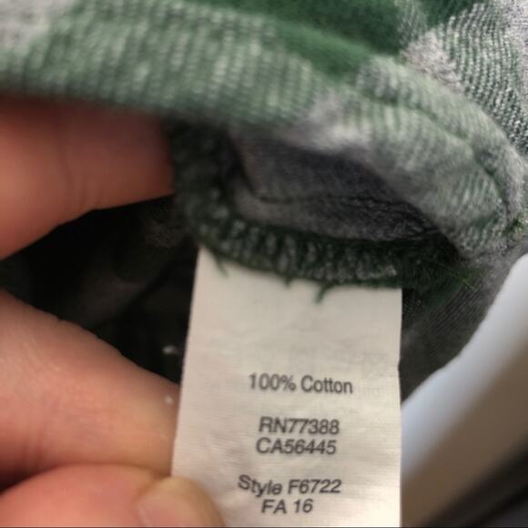 MADEWELL Flannel Zip Popover Washburn Plaid {ZZ8} - Picture 7 of 8